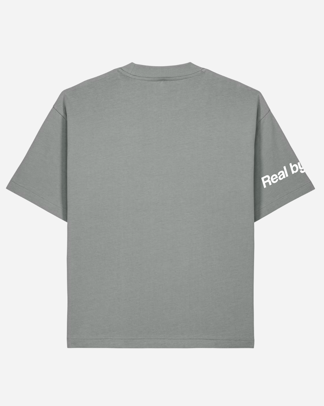 Real by itself Tee Grey