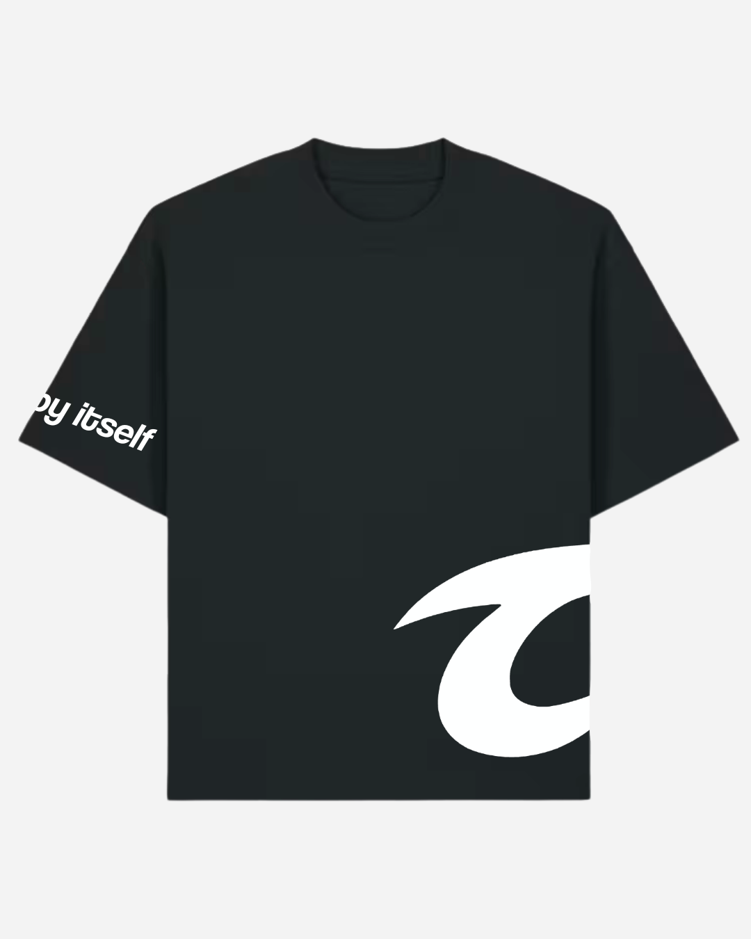 Real by itself Tee Black