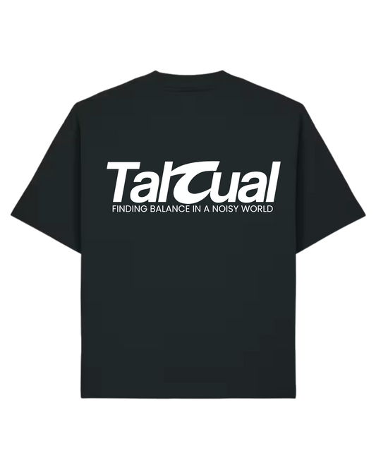 Finding balance Tee black