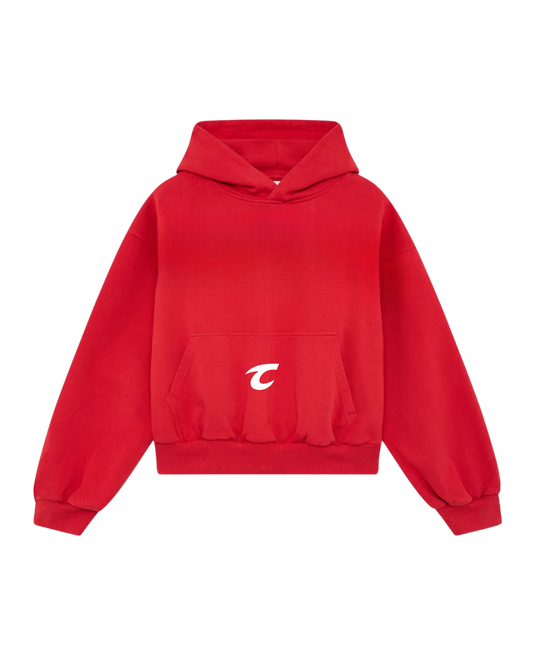 Roads not taken Hoodie red