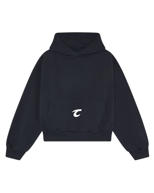 Roads not taken Hoodie navy blue