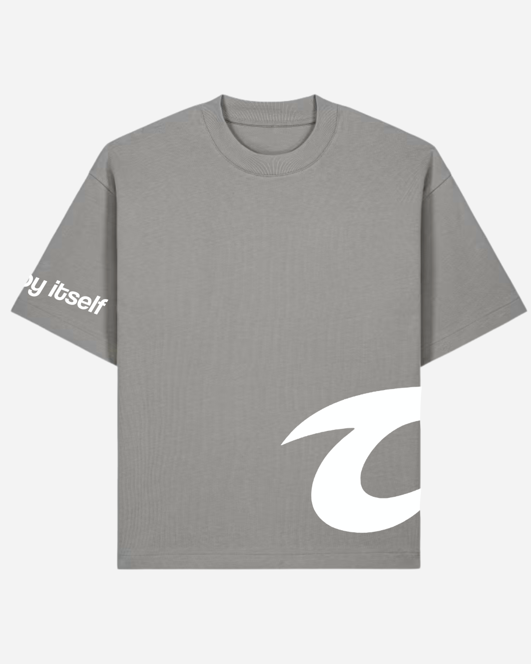 Real by itself Tee Grey